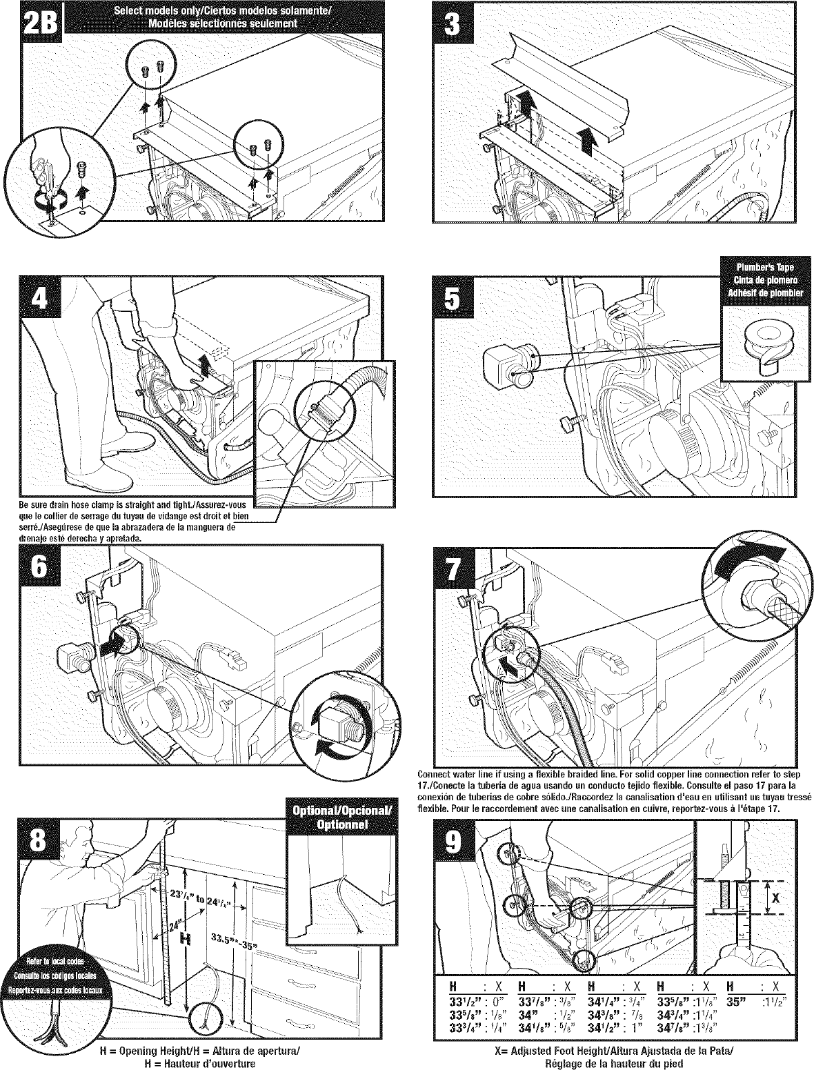 Page 6 of 11 - Amana ADB1500AWS1 User Manual  DISHWASHER - Manuals And Guides L0711369