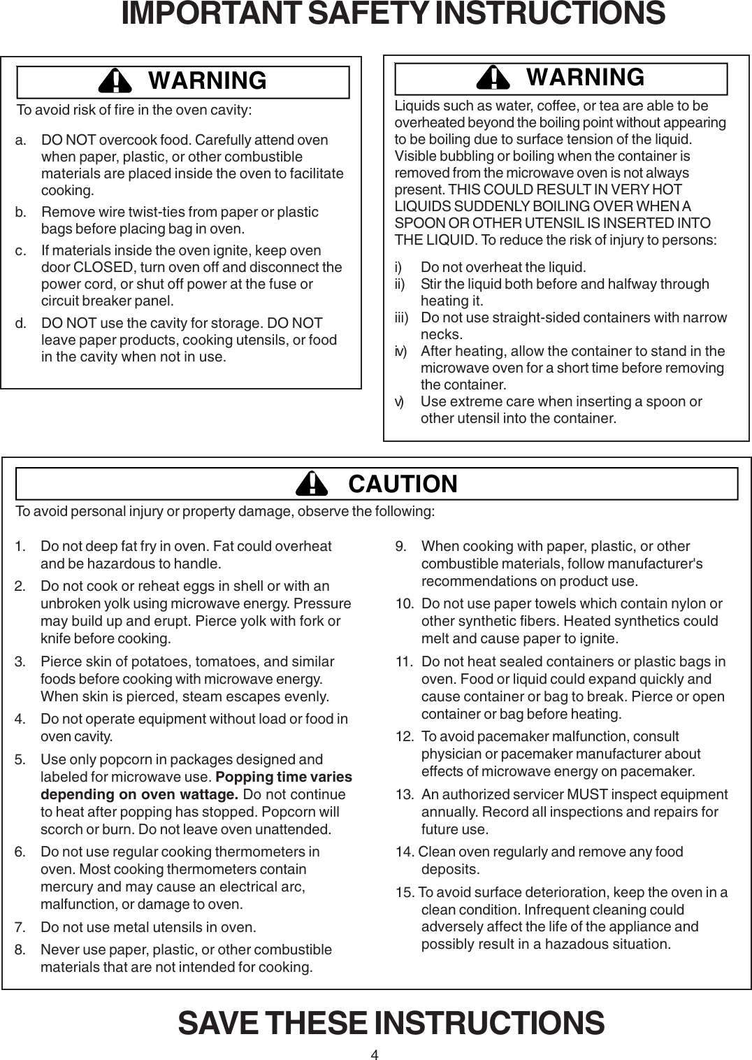 Page 4 of 12 - Amana Commercial Microwave Oven 12891401 - EN Daewoo Owner's Manual.pmd User Manual  To The De0f5fd0-0943-42a1-9ffc-c9fa1fab3534