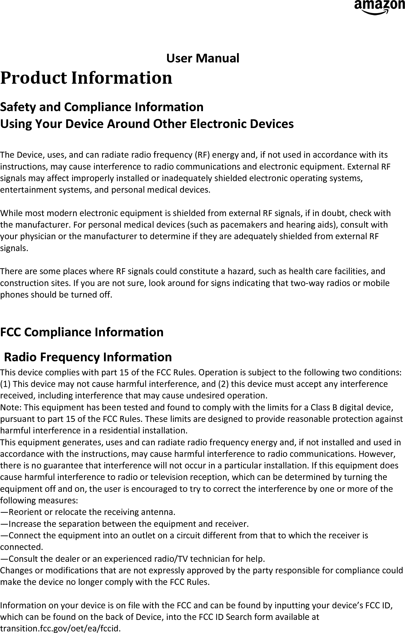 Amazon com Services 5411 Networking Device User Manual