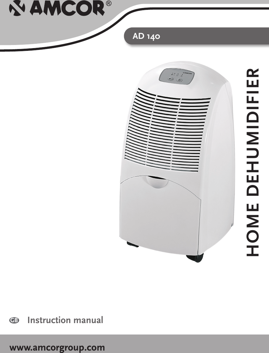 Page 1 of 12 - Amcor Amcor-Ad-140-Users-Manual-  Amcor-ad-140-users-manual