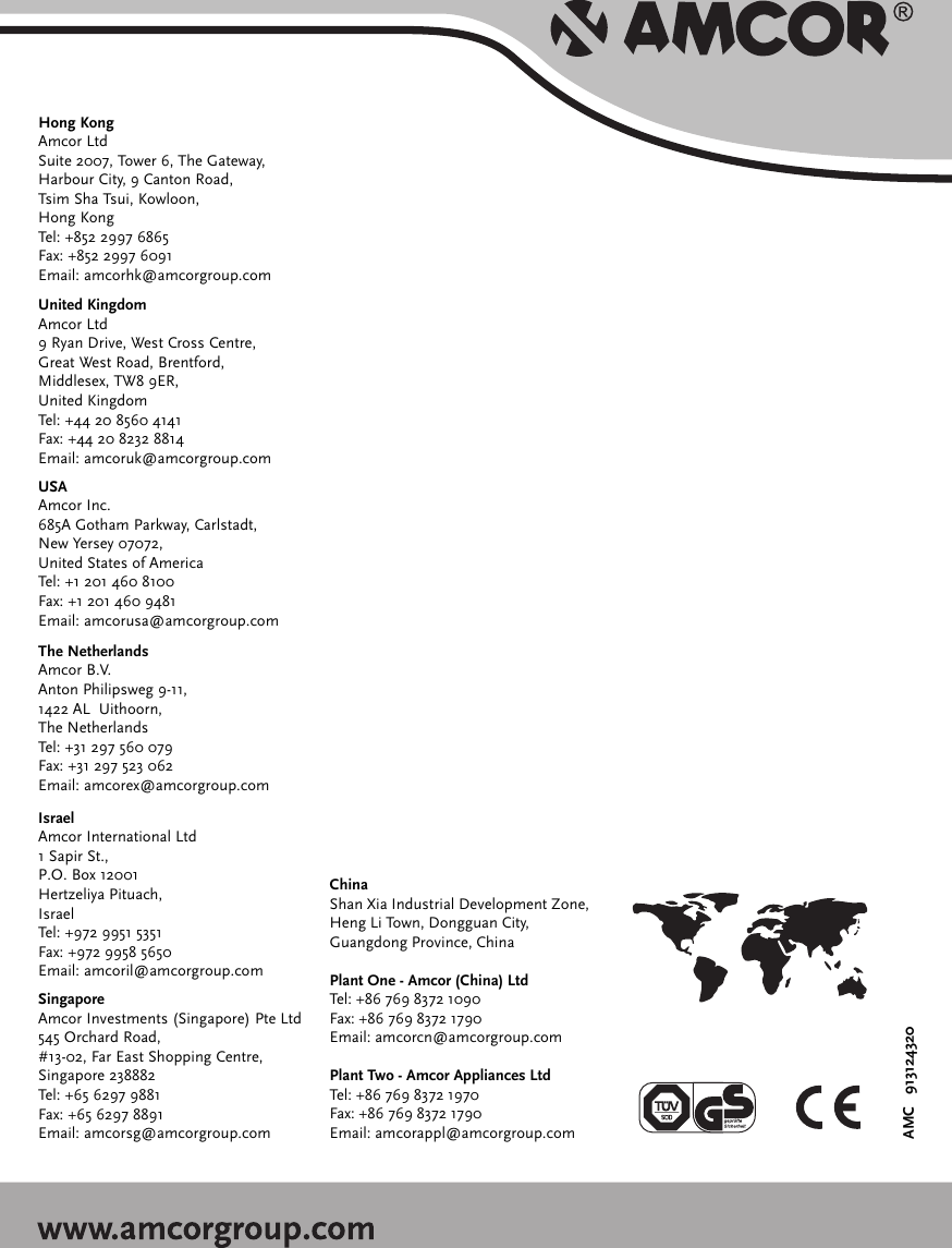 Page 12 of 12 - Amcor Amcor-Amc-10Km-410-Users-Manual-  Amcor-amc-10km-410-users-manual