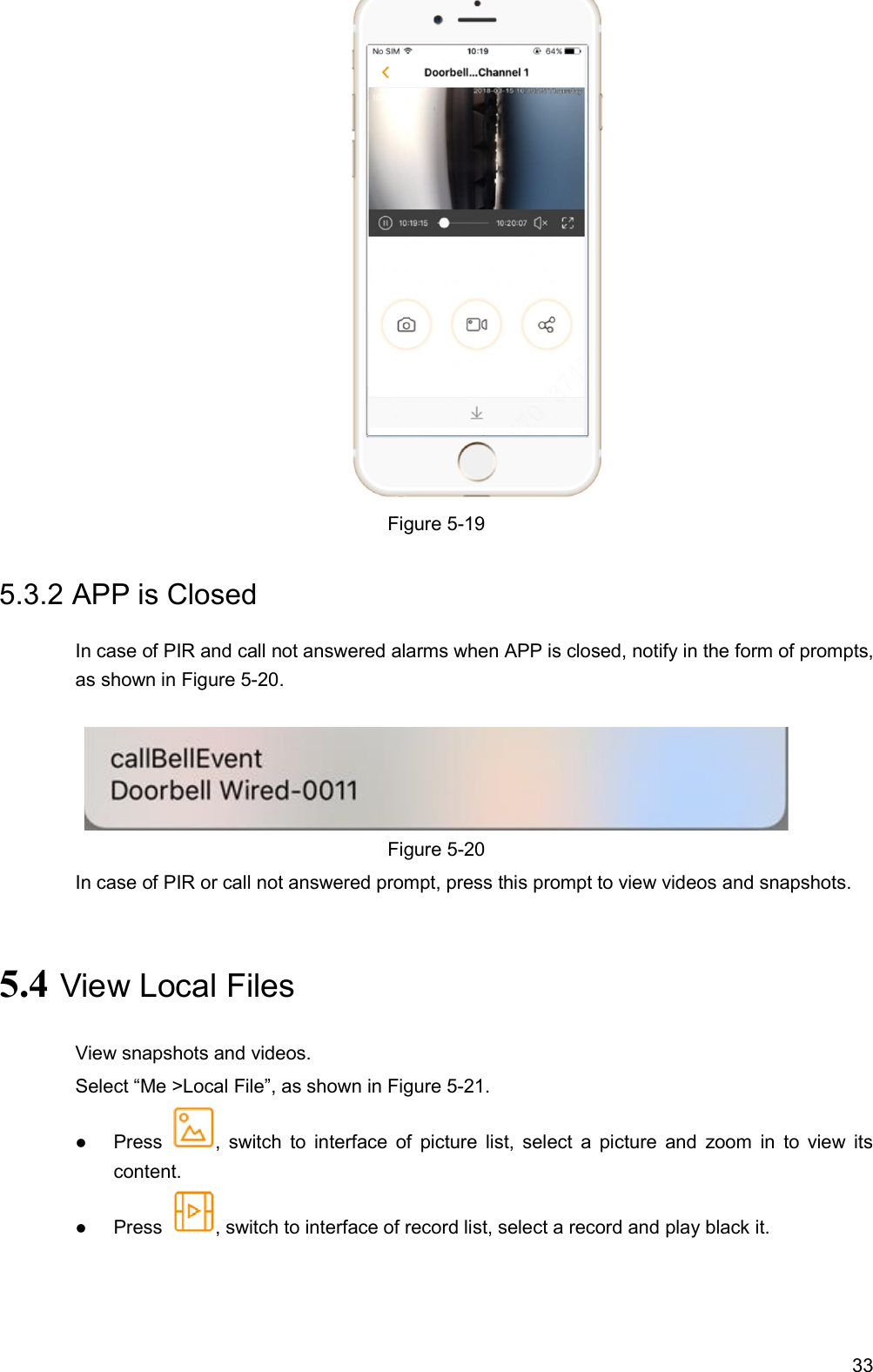 Page 43 of Amcrest Technologies AMC100 1080P WiFi Video Doorbell User Manual 