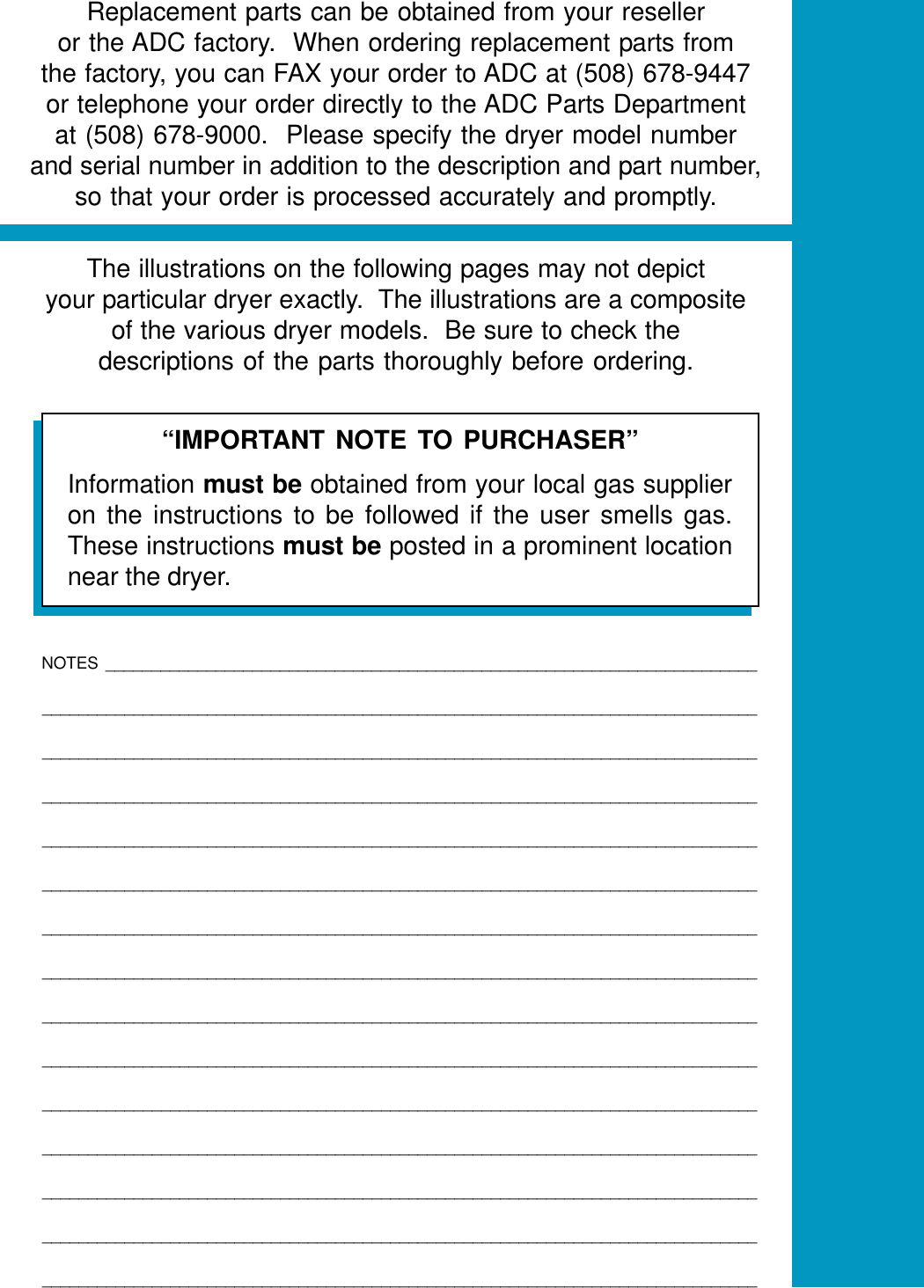 Page 3 of 12 - American-Dryer-Corp American-Dryer-Corp-Sl31-Users-Manual- AD24 Txt  American-dryer-corp-sl31-users-manual