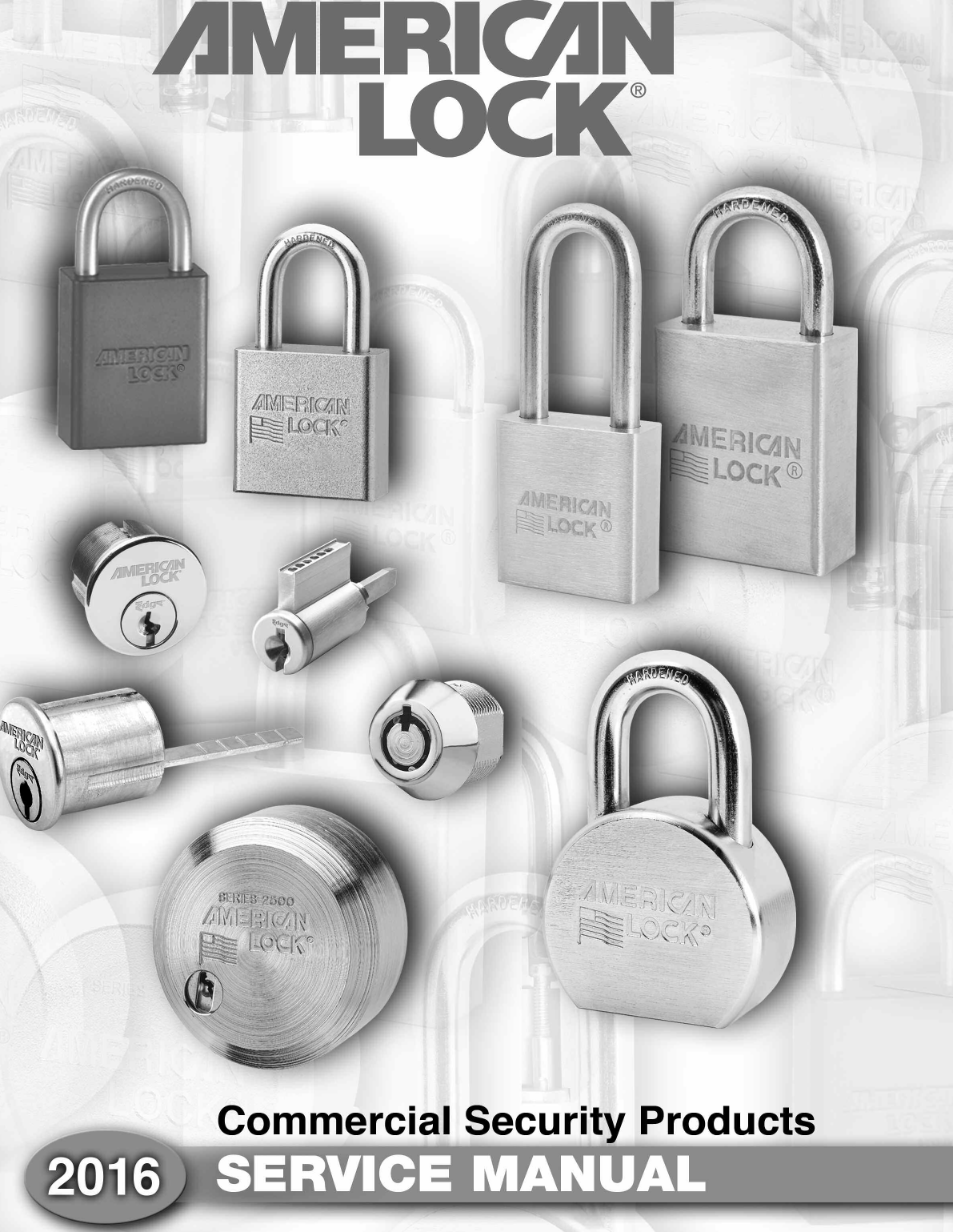 American Lock A 004 Products Service Manual Prodoct Catalog