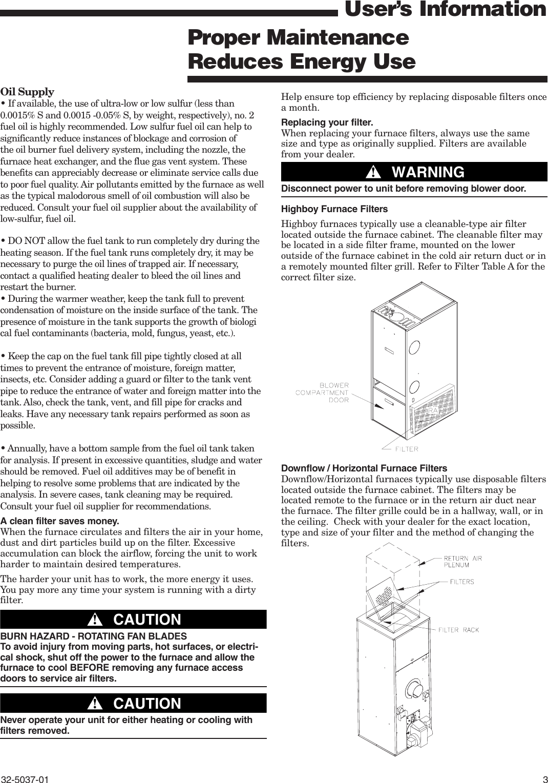 Page 3 of 8 - American-Standard American-Standard-32-5037-01-Users-Manual- 32-5037-01 American-standard-32-5037-01-users-manual