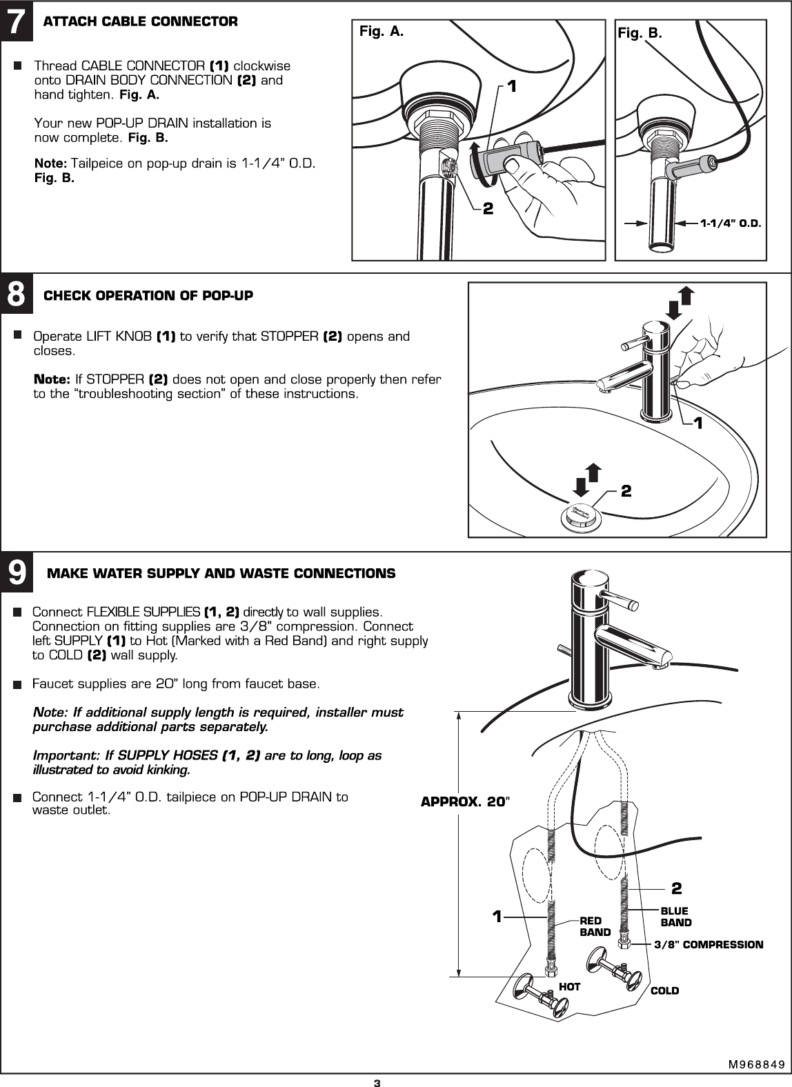 Page 3 of 6 - American-Standard American-Standard-One-2064-101-Users-Manual- One_2064101  American-standard-one-2064-101-users-manual