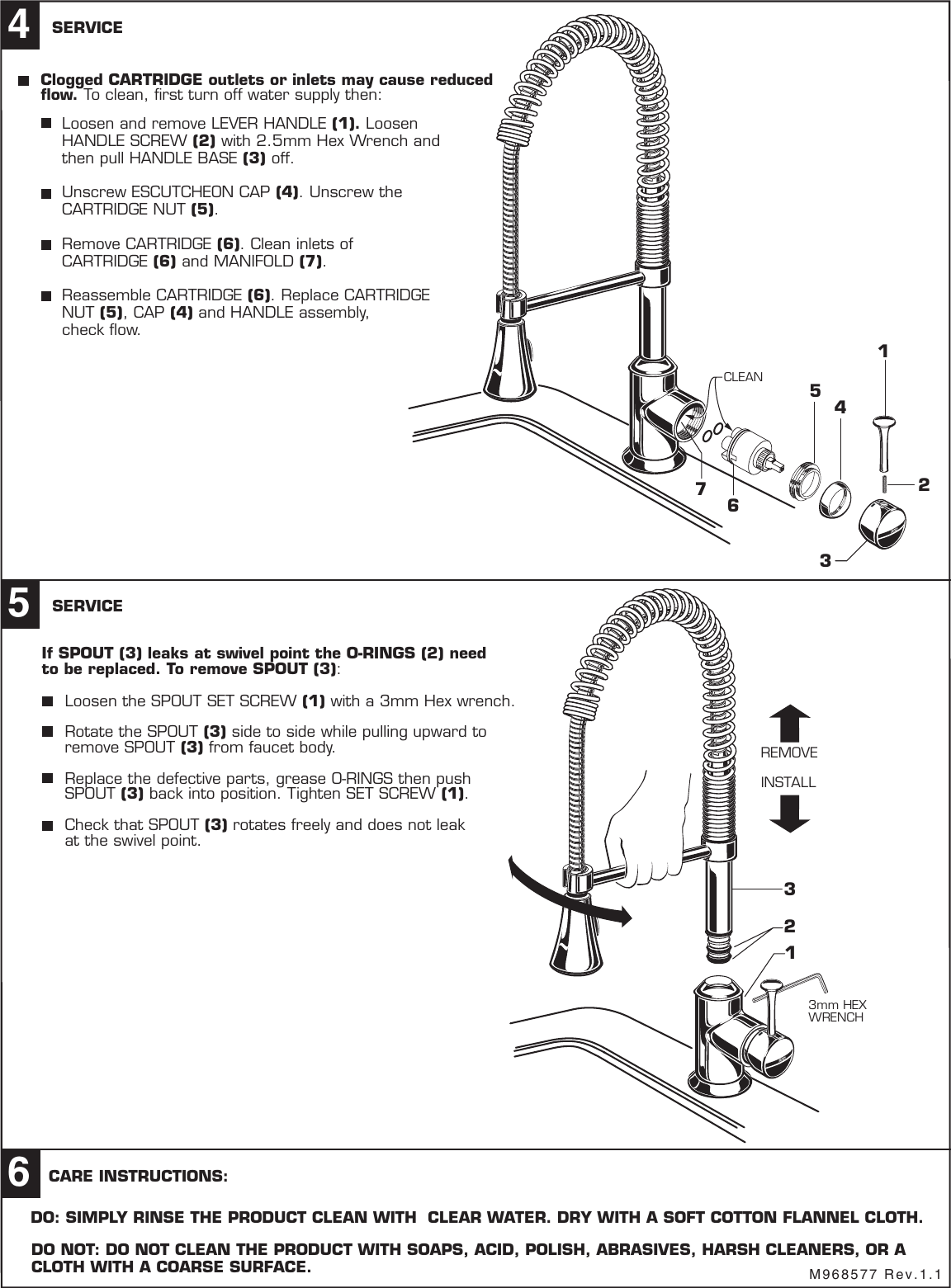 American Standard Single Handle Kitchen Faucet Manual | Wow Blog