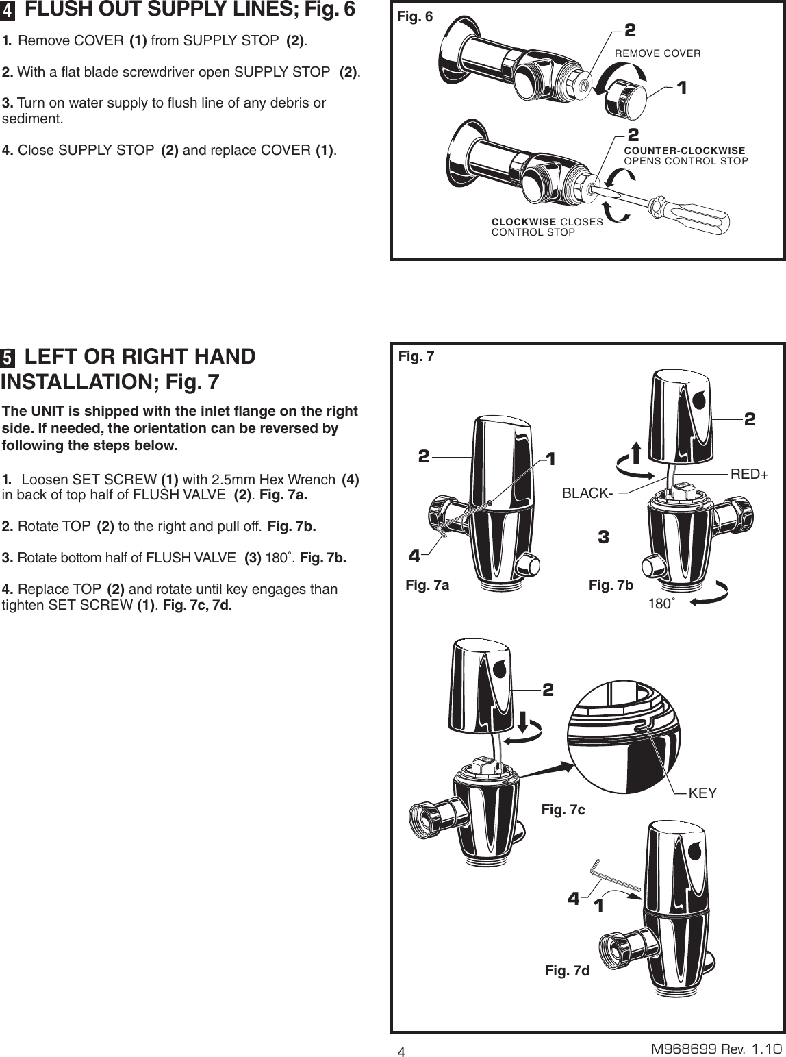 Page 5 of 9 - American-Standard American-Standard-Selectronic-6065-121-Users-Manual-  American-standard-selectronic-6065-121-users-manual