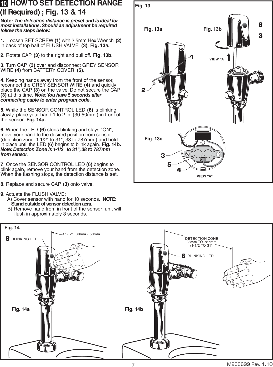 Page 8 of 9 - American-Standard American-Standard-Selectronic-6065-121-Users-Manual-  American-standard-selectronic-6065-121-users-manual