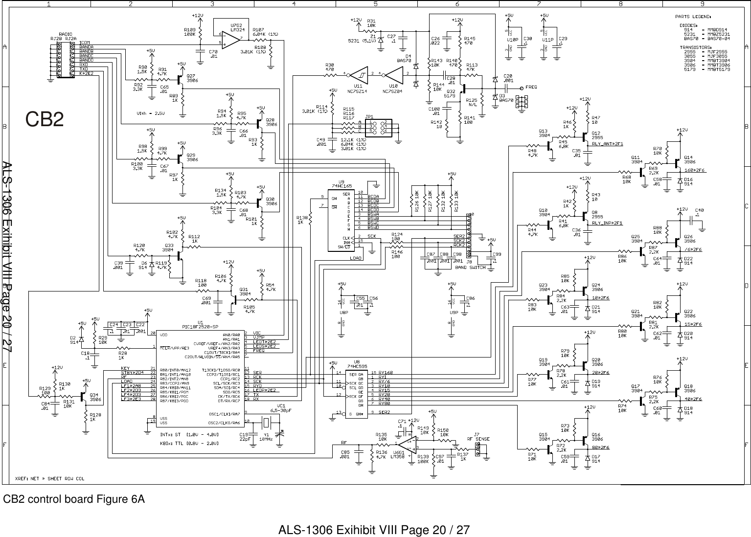 CB2 control board Figure 6ACB2 ALS-1306 Exihibit VIII Page 20 / 27ALS-1306 Exihibit VIII Page 20 / 27