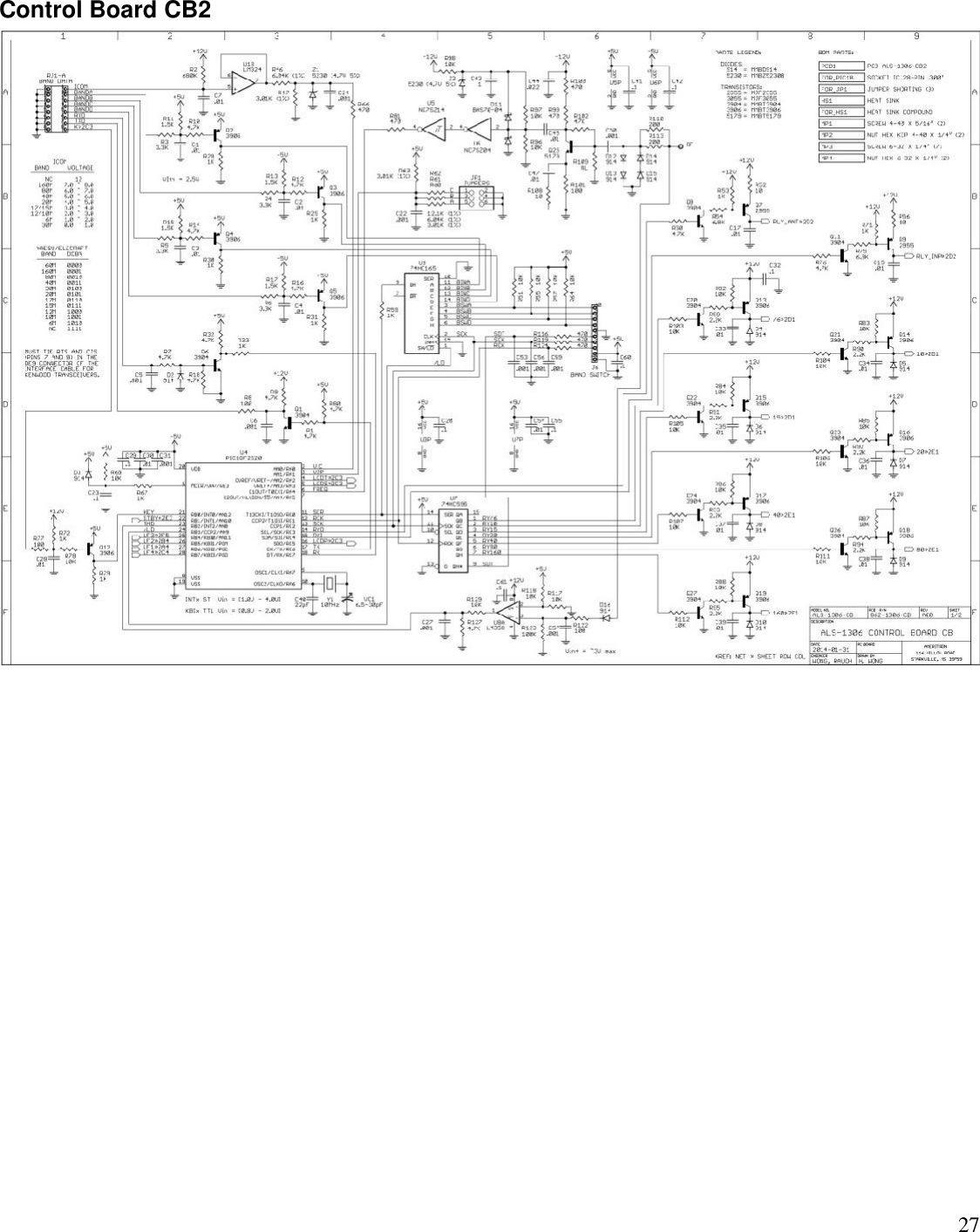 27Control Board CB2