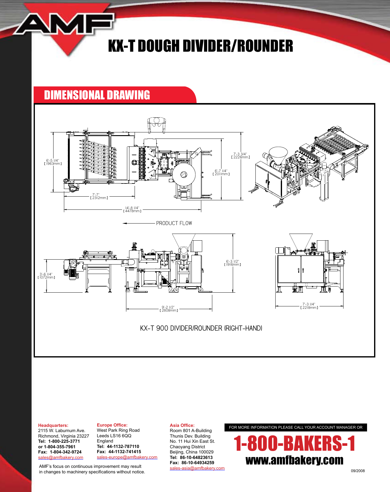 Page 4 of 4 - Amf Amf-Dough-Divider-Rounder-Kx-T-Users-Manual-  Amf-dough-divider-rounder-kx-t-users-manual