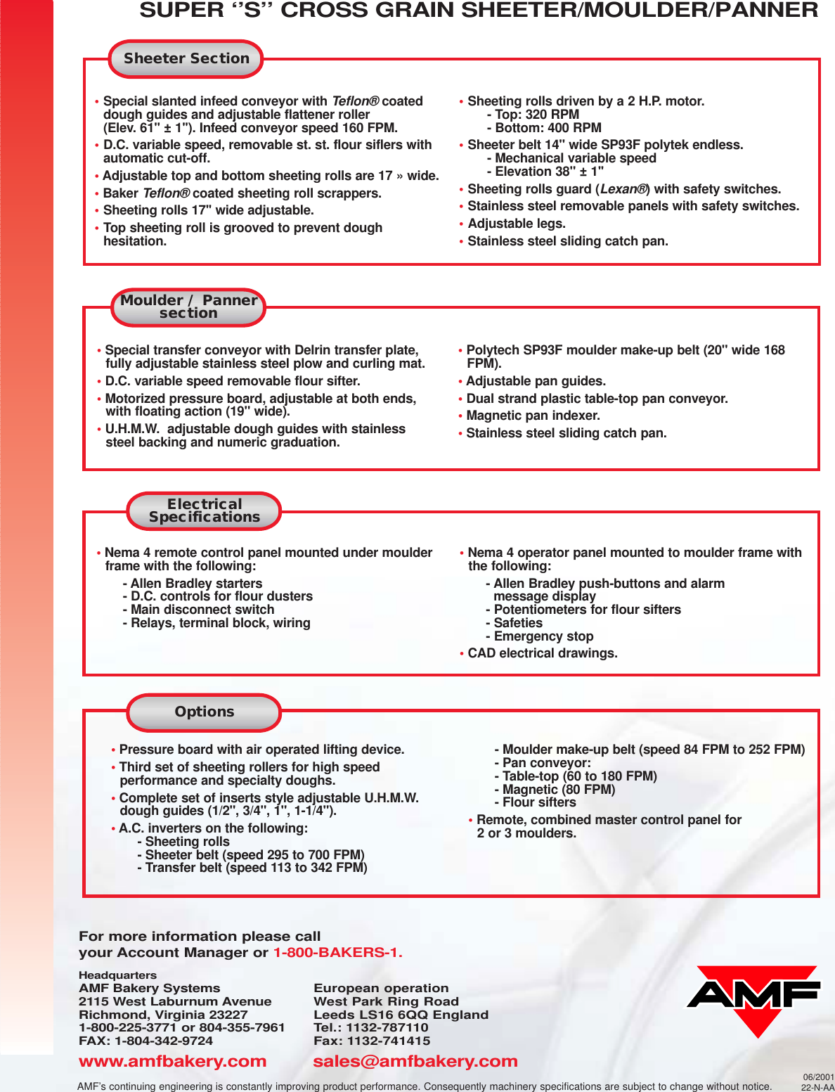 Page 4 of 4 - Amf Amf-Super-Cross-Grain-Sheeter-Users-Manual- 22-N-AA NEW11x17  Amf-super-cross-grain-sheeter-users-manual
