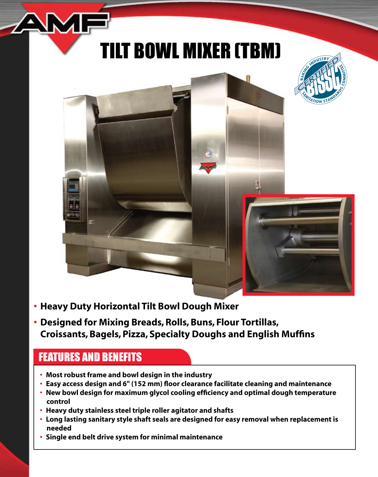 Page 1 of 4 - Amf Amf-Tilt-Bowl-Mixer-Tbm-Users-Manual-  Amf-tilt-bowl-mixer-tbm-users-manual