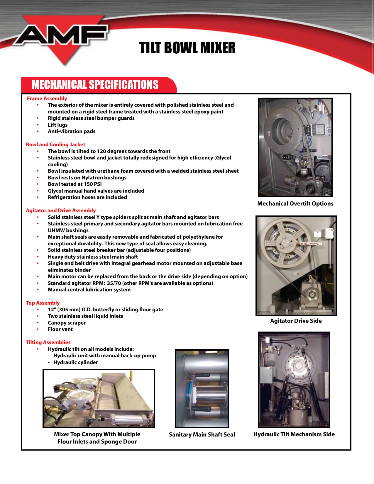 Page 2 of 4 - Amf Amf-Tilt-Bowl-Mixer-Tbm-Users-Manual-  Amf-tilt-bowl-mixer-tbm-users-manual