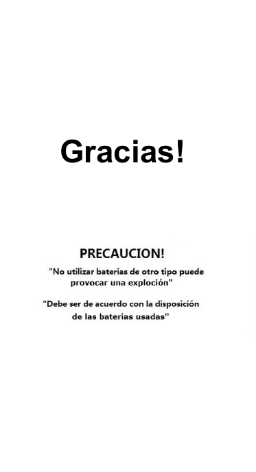 Gracias!