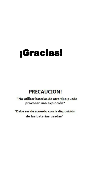 &iexcl;Gracias!