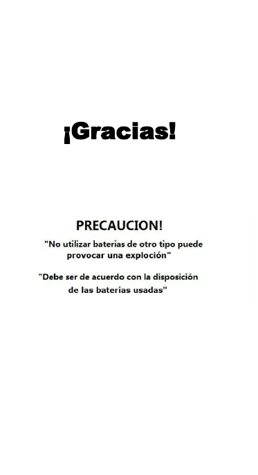 &iexcl;Gracias!