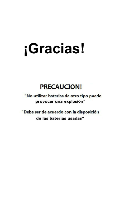&iexcl;Gracias!