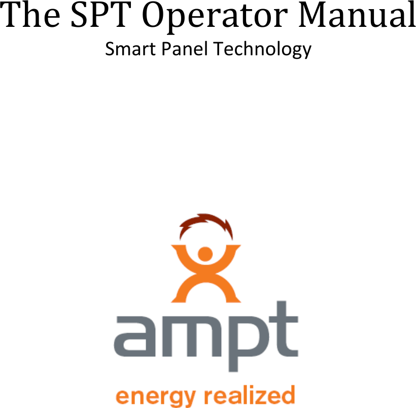 TheSPTOperatorManualSmartPanelTechnology