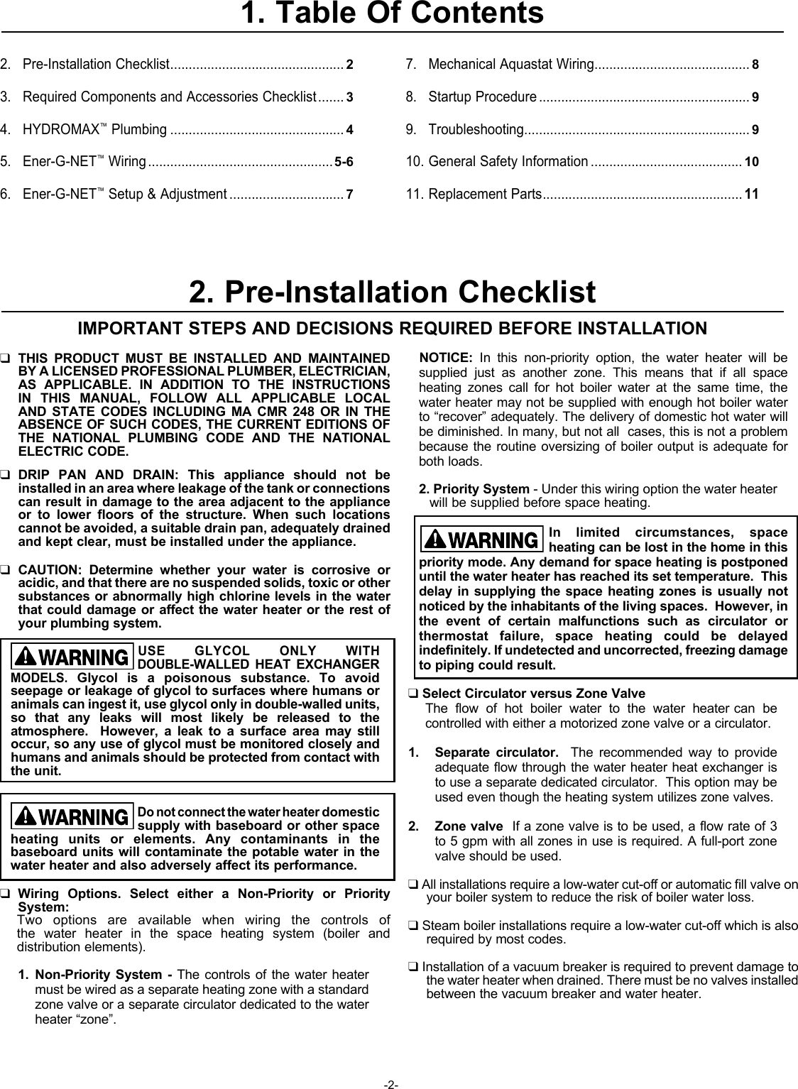 Amtrol pressure tank troubleshooting