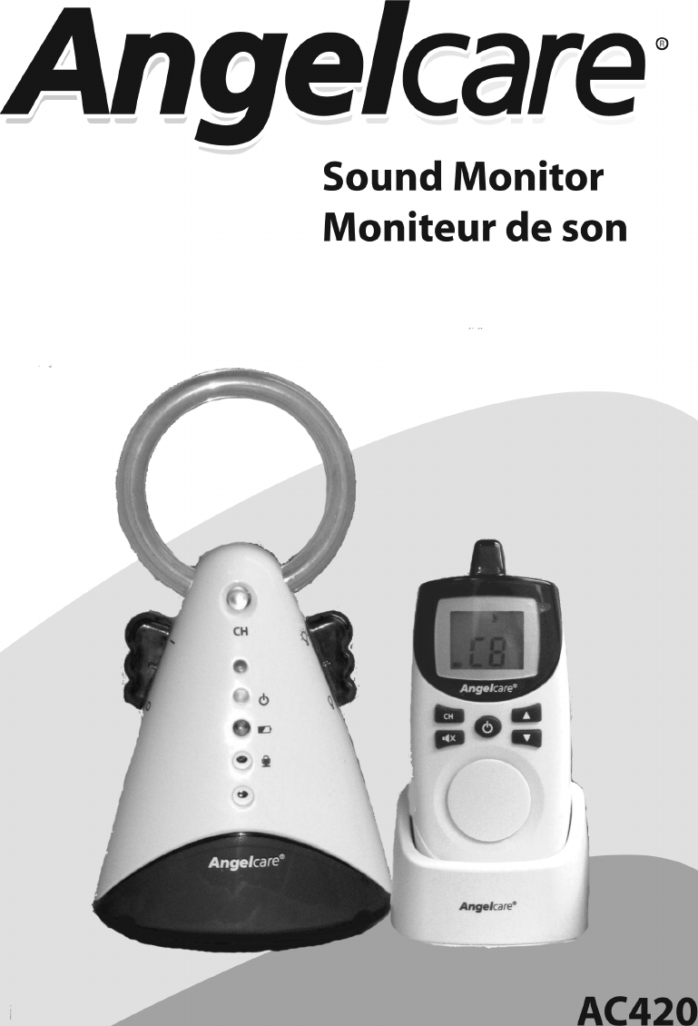 angelcare sound monitor ac420