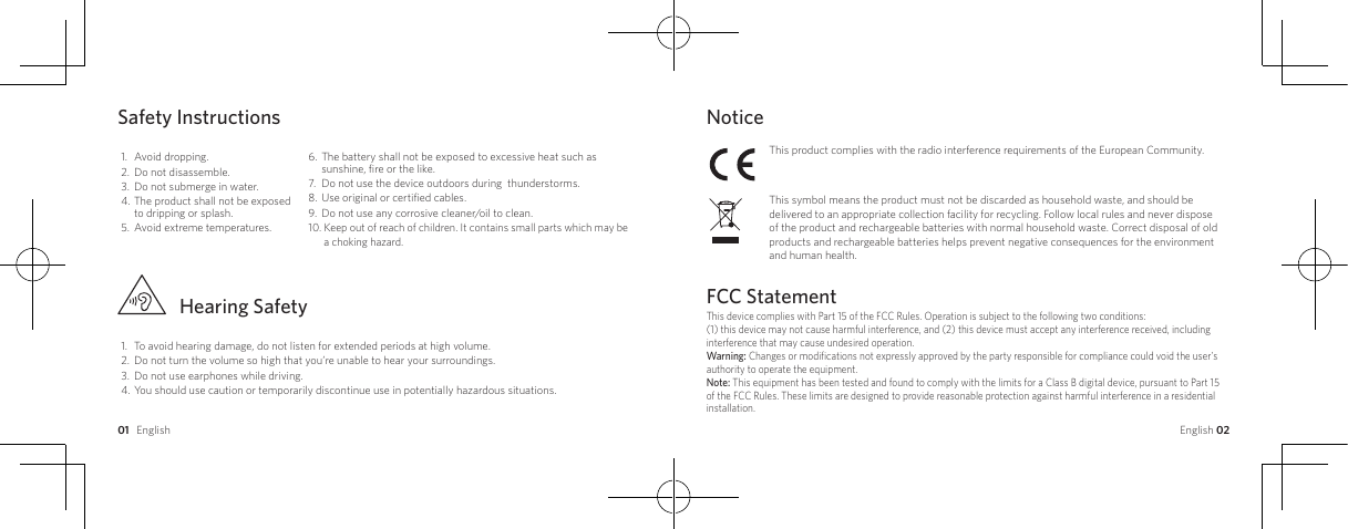 Page 2 of Anker Innovations A3261 Soundcore Arc Bluetooth Speaker User Manual II