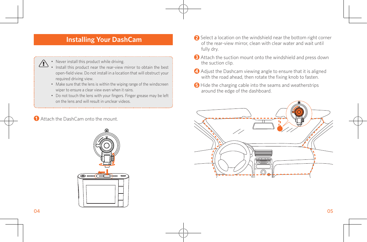 Page 5 of Anker Innovations R2251 Roav DashCam A0 User Manual 