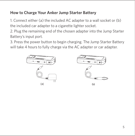 Page 6 of 12 - Anker  Instruction Manual 2AEA3DC7E00A048 A1314171