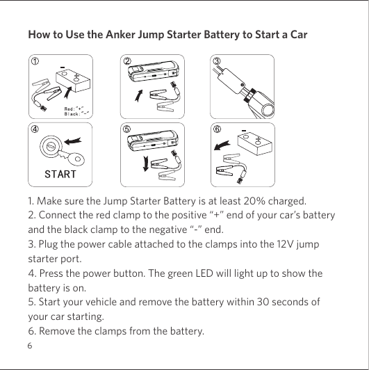 Page 7 of 12 - Anker  Instruction Manual 2AEA3DC7E00A048 A1314171
