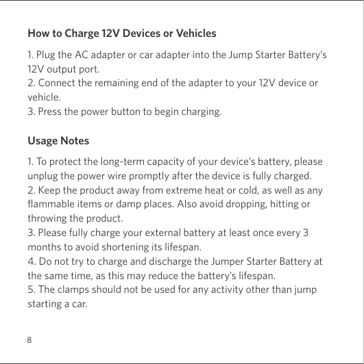 Page 9 of 12 - Anker  Instruction Manual 2AEA3DC7E00A048 A1314171