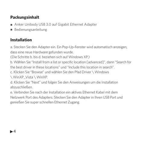 Page 6 of 12 - Anker  Instruction Manual 76997DBDF420661 A7611
