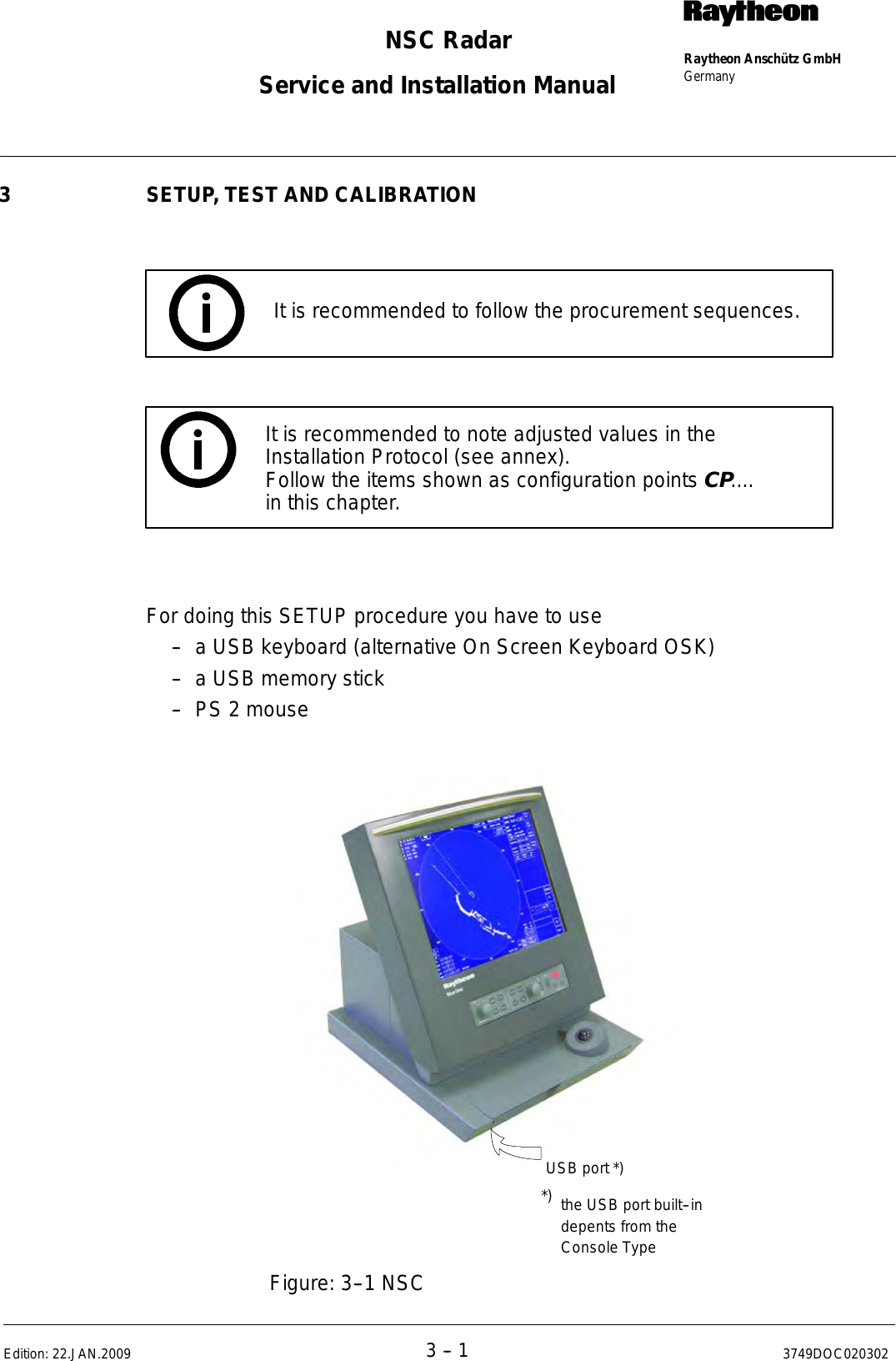 Page 122 of Anschuetz High Seas 9RAN-SUR-25U Marine Radar User Manual Titel