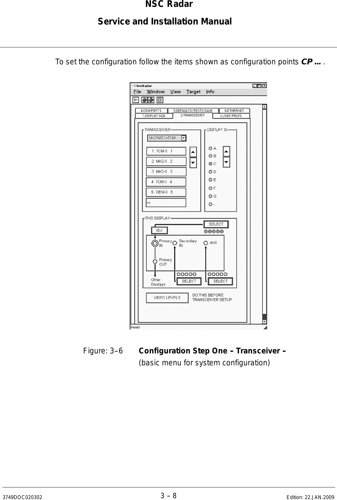 Page 129 of Anschuetz High Seas 9RAN-SUR-25U Marine Radar User Manual Titel
