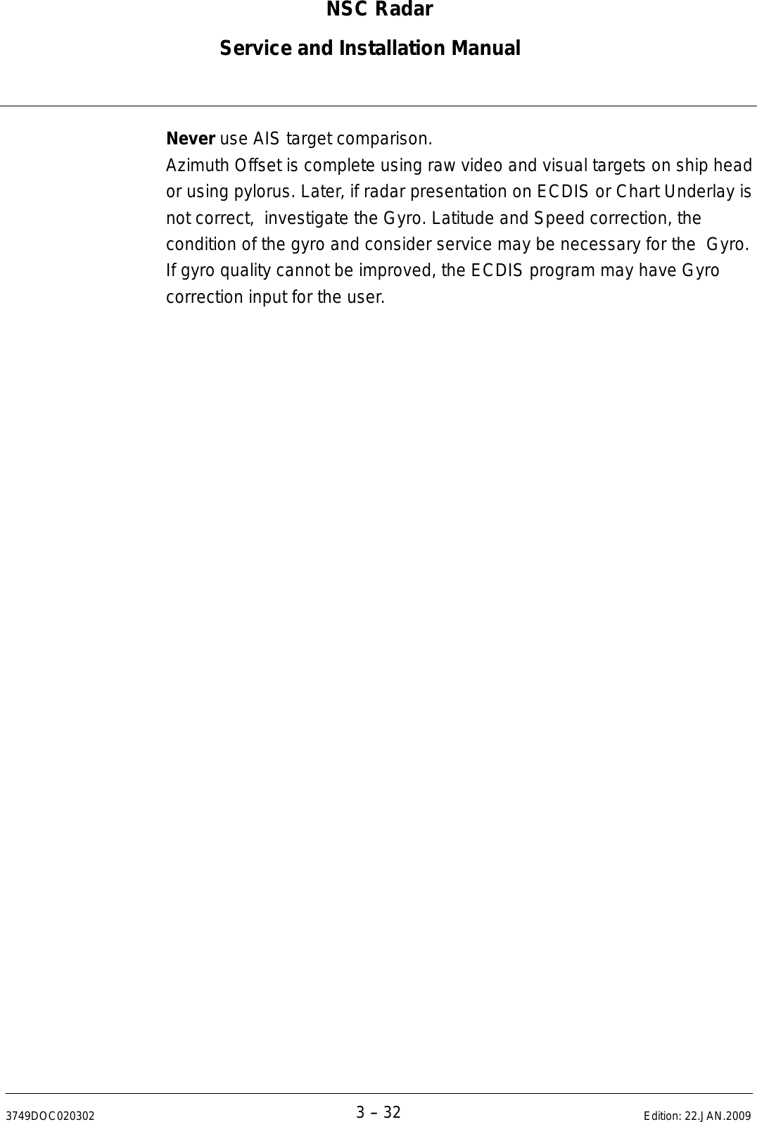 Page 153 of Anschuetz High Seas 9RAN-SUR-25U Marine Radar User Manual Titel