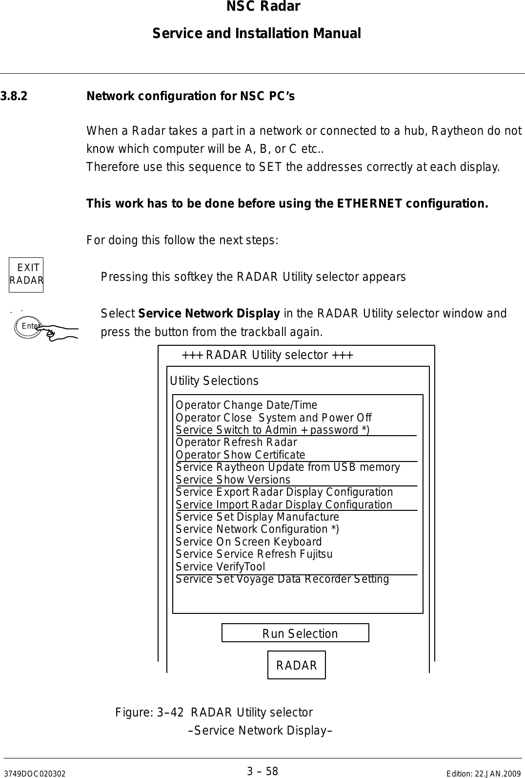 Page 179 of Anschuetz High Seas 9RAN-SUR-25U Marine Radar User Manual Titel