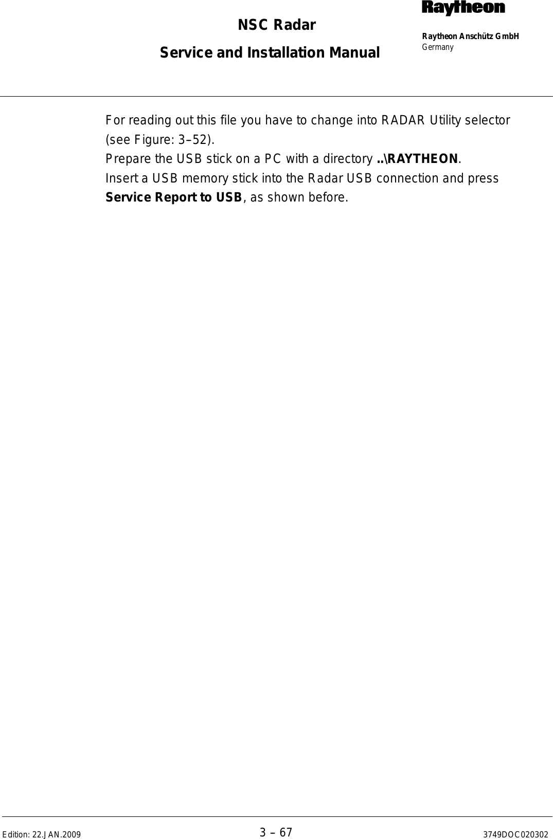 Page 188 of Anschuetz High Seas 9RAN-SUR-25U Marine Radar User Manual Titel