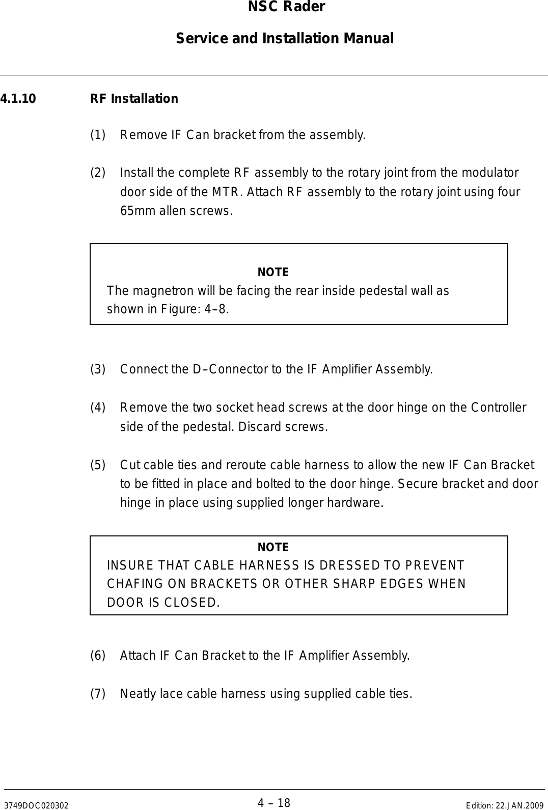 Page 221 of Anschuetz High Seas 9RAN-SUR-25U Marine Radar User Manual Titel