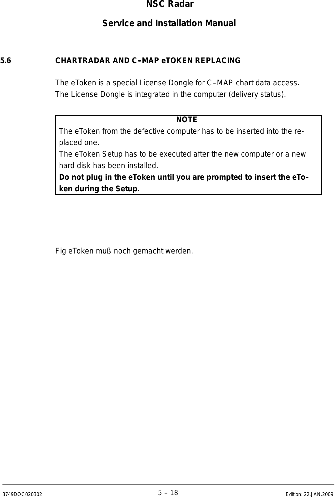 Page 295 of Anschuetz High Seas 9RAN-SUR-25U Marine Radar User Manual Titel