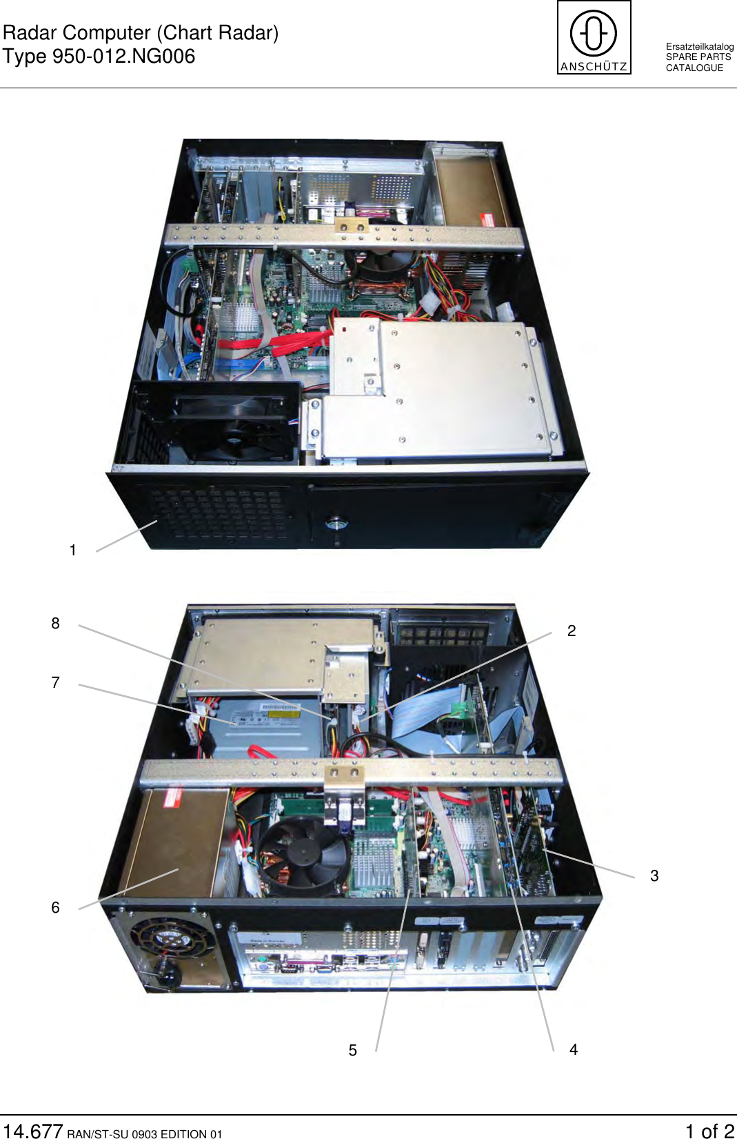 Page 317 of Anschuetz High Seas 9RAN-SUR-25U Marine Radar User Manual Titel
