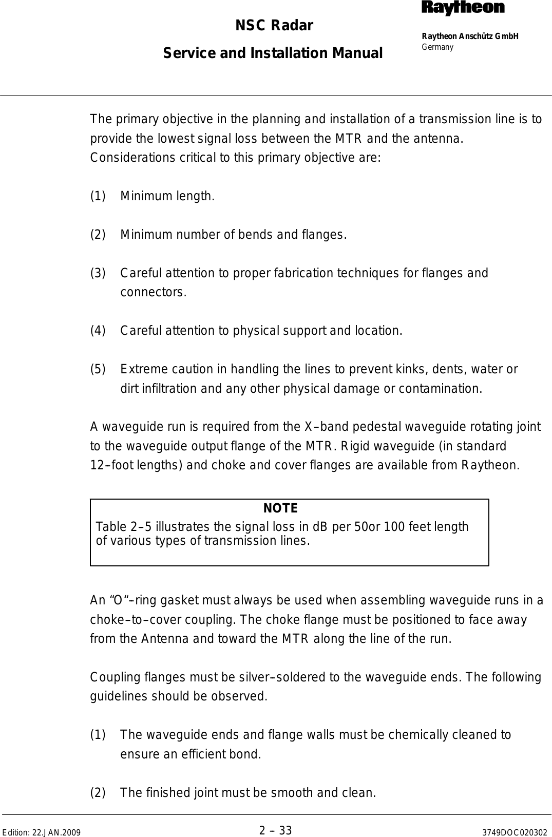 Page 65 of Anschuetz High Seas 9RAN-SUR-25U Marine Radar User Manual Titel