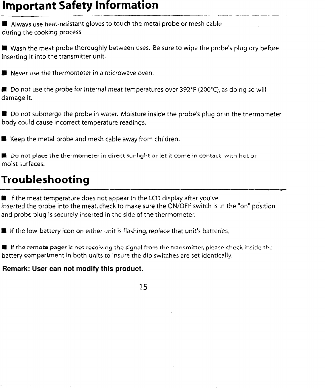Remark: User can not modify this product.Remark: User can not modify this product.
