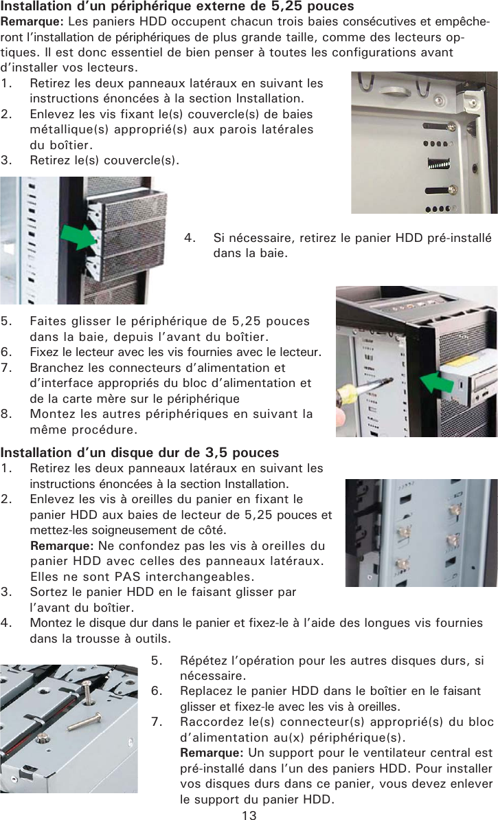 Antec 900 Users Manual 900 Manual