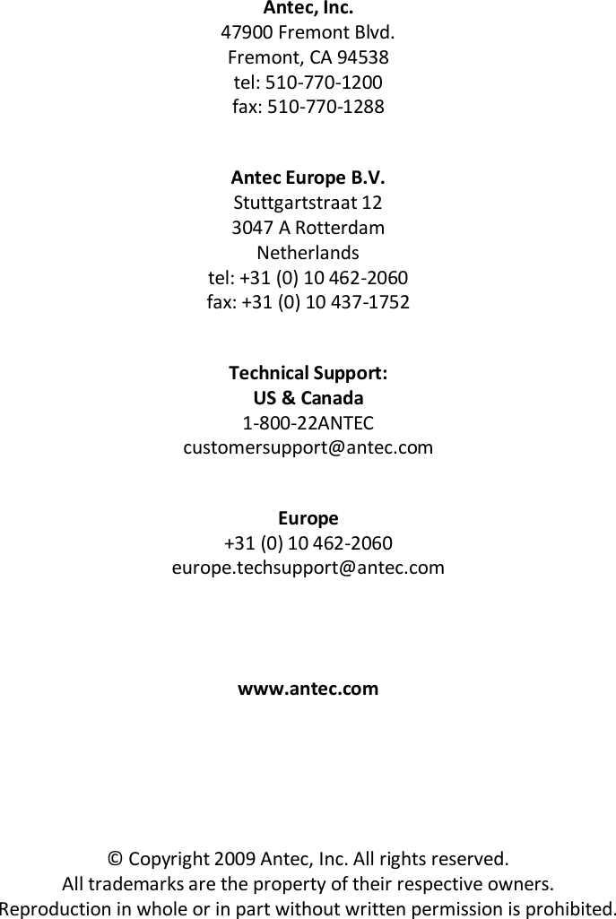Page 6 of 6 - Antec Antec-Ea-380D-Users-Manual-  Antec-ea-380d-users-manual