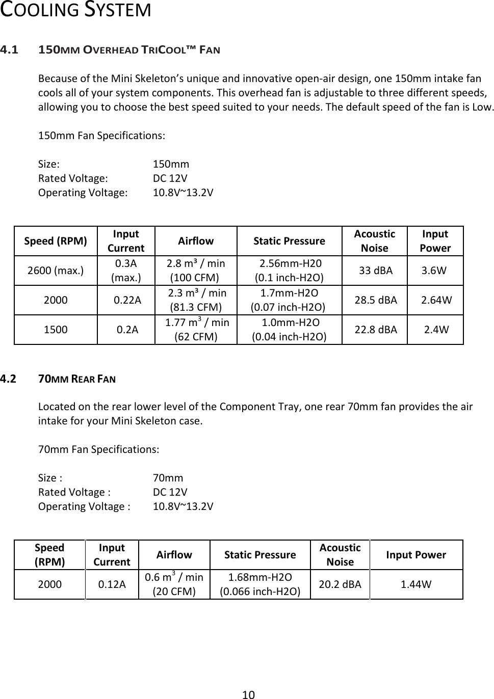 Page 11 of 12 - Antec Antec-Mini-Skeleton-90-Users-Manual Mini Skeleton-90 Manual_EN