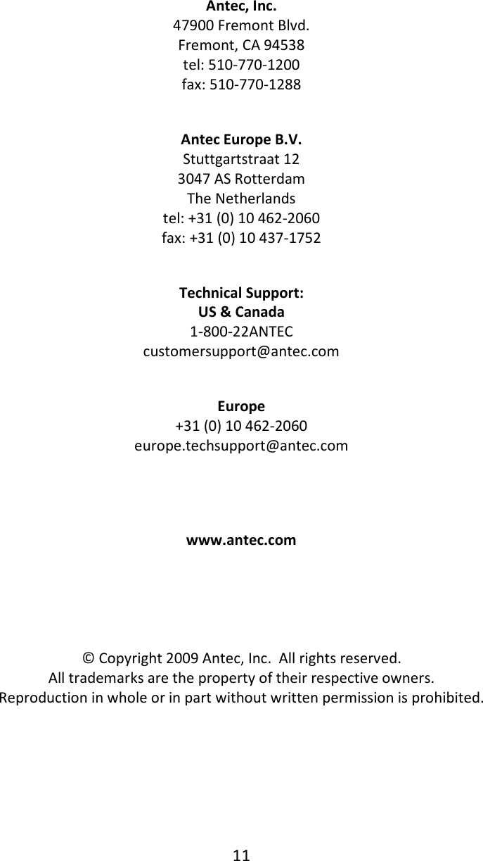 Page 12 of 12 - Antec Antec-Mini-Skeleton-90-Users-Manual Mini Skeleton-90 Manual_EN