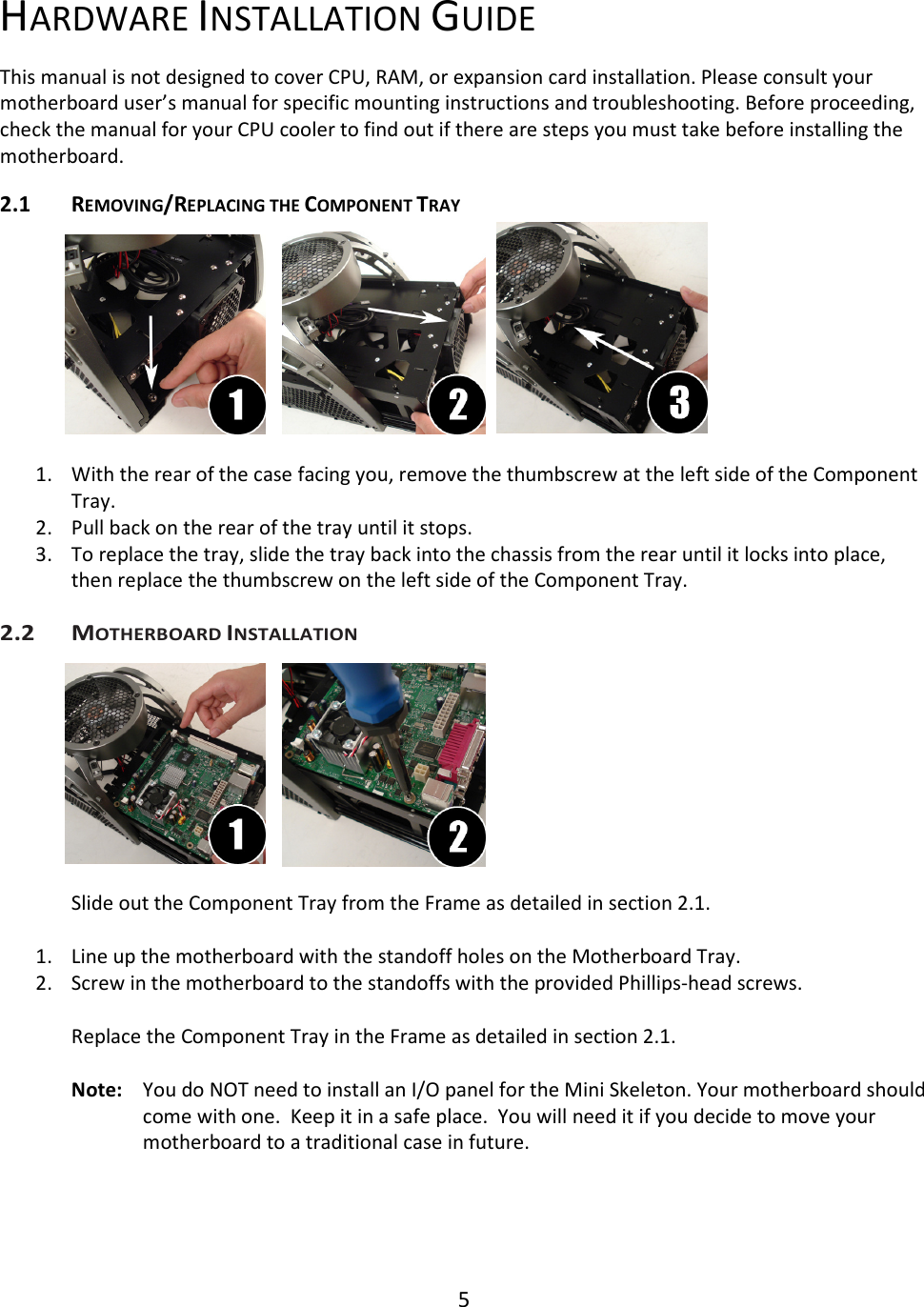 Page 6 of 12 - Antec Antec-Mini-Skeleton-90-Users-Manual Mini Skeleton-90 Manual_EN