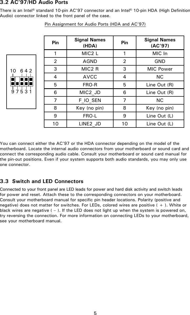 Page 7 of 10 - Antec Antec-Nsk-4482-Users-Manual-  Antec-nsk-4482-users-manual
