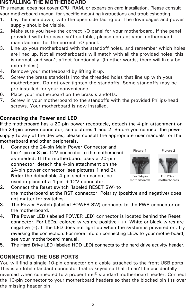 Page 3 of 7 - Antec Antec-Sonata-Iii-500-Users-Manual- Sonata III 500_102307  Antec-sonata-iii-500-users-manual