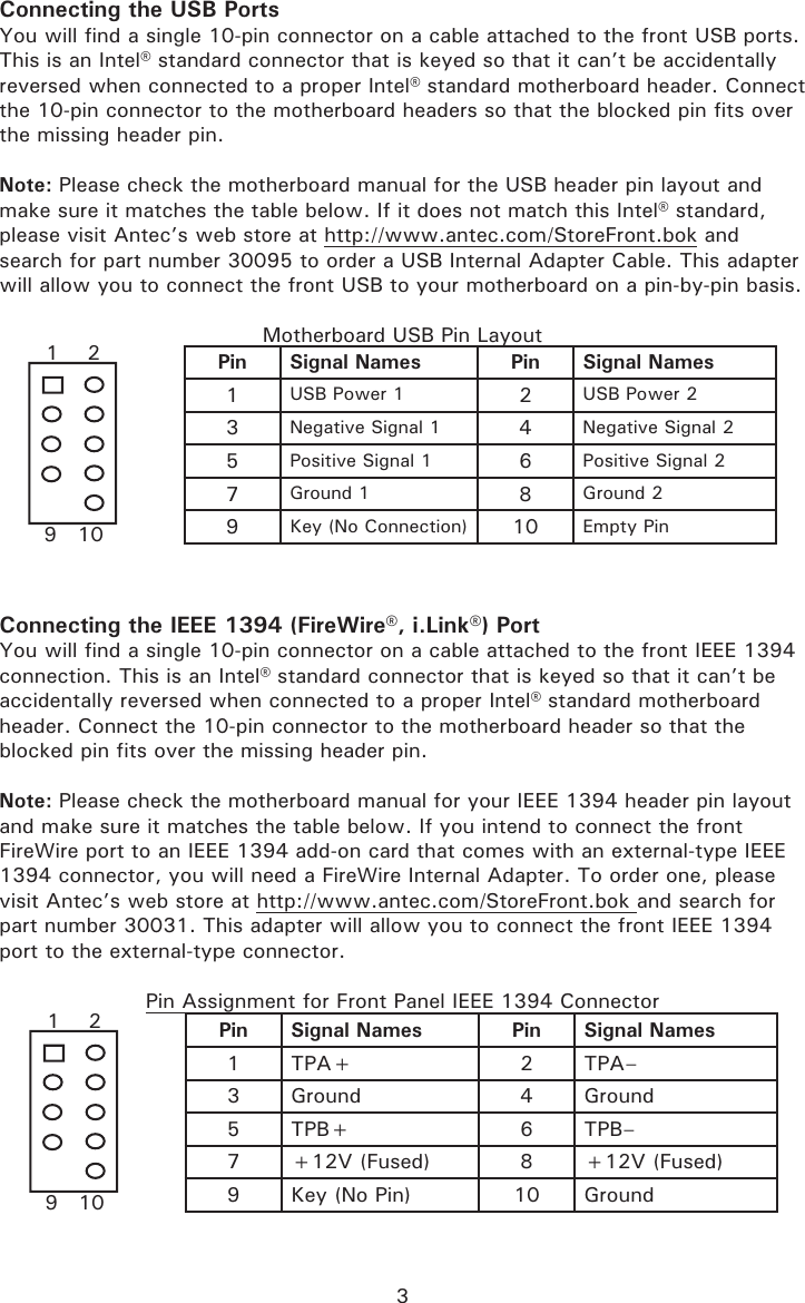 Page 4 of 8 - Antec Antec-Titan-550-Users-Manual- Atlas_revised Manual Antec-titan-550-users-manual